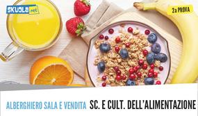 Traccia e soluzione seconda prova Scienze e cultura dell'alimentazione Esame di maturità 2018 Alberghiero